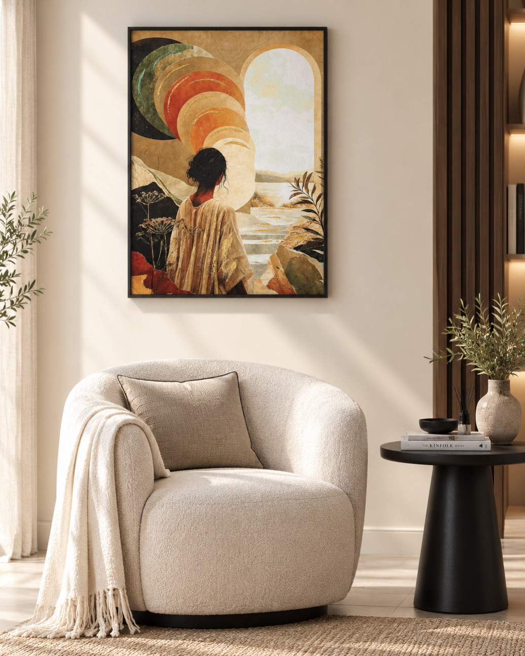 تابلو مینیمال رز